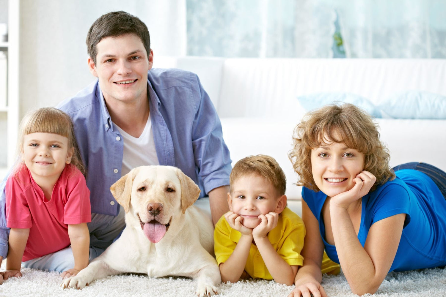 Responsible pet parents teach their kids how to care for pets