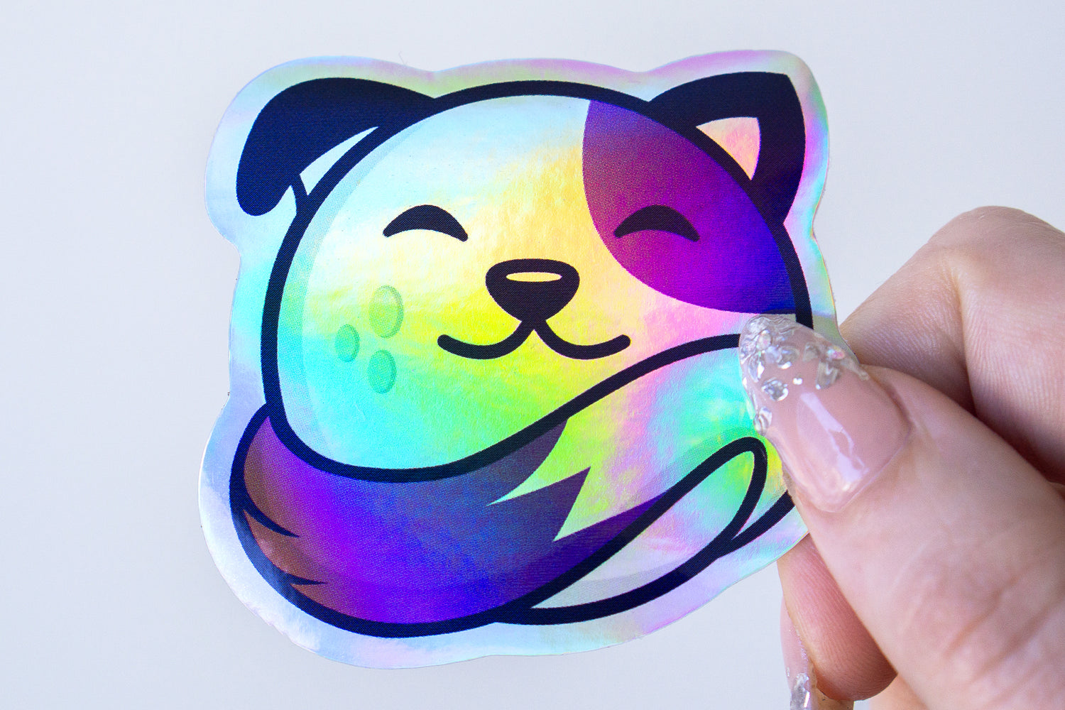 Holographic Orbit Sticker